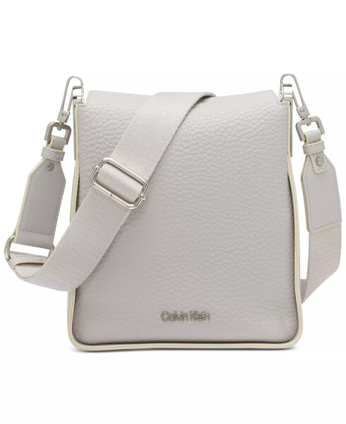 Fay Small Adjustable Crossbody with Magnetic Top Closure Dove Grey - 1