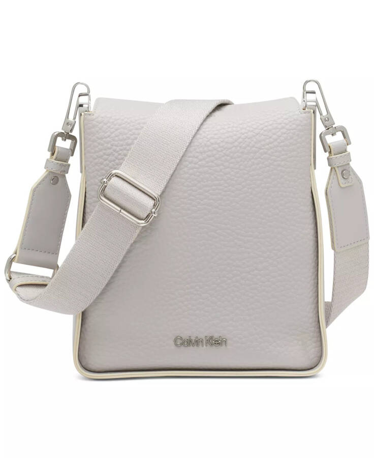 Fay Small Adjustable Crossbody with Magnetic Top Closure Dove Grey - 1