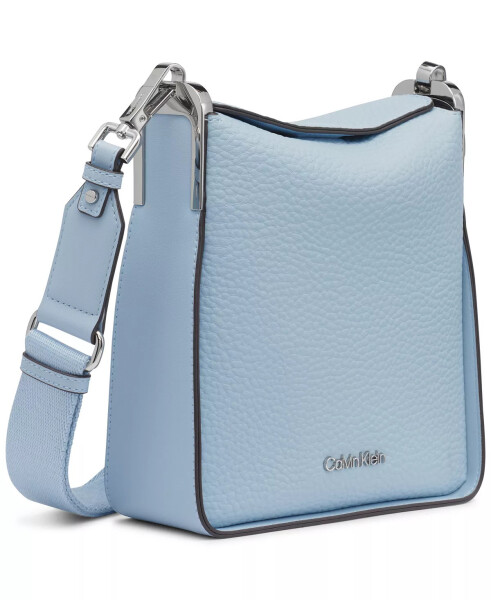 Fay Small Adjustable Crossbody with Magnetic Top Closure Dusty Blue - 3