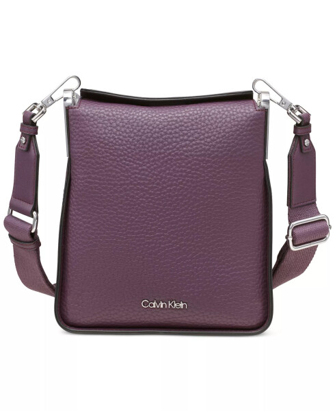 Fay Small Adjustable Crossbody with Magnetic Top Closure Plum - 1