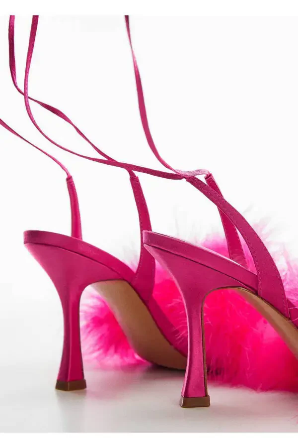 Feather Detail Sandal - 7