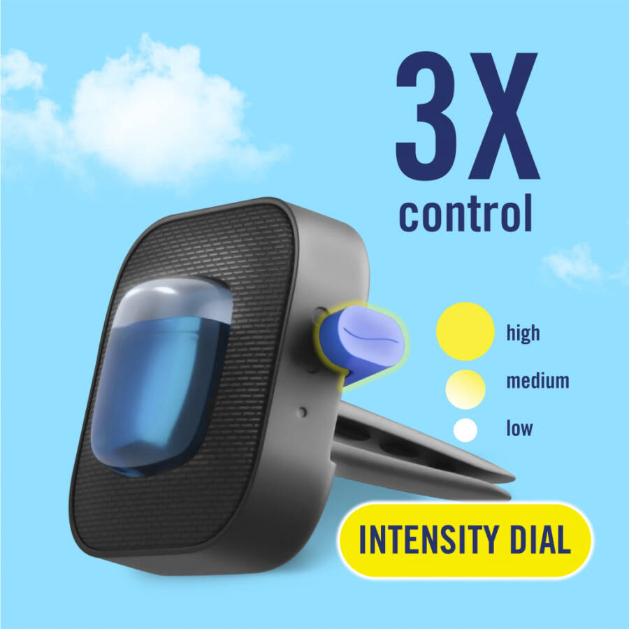 Febreze AUTO Avtomobil Havo Tozalagich, Hido'rshirgitish Avtomobil Vanlyatsiya Klipi, Evening Woods, 2 Dona - 3