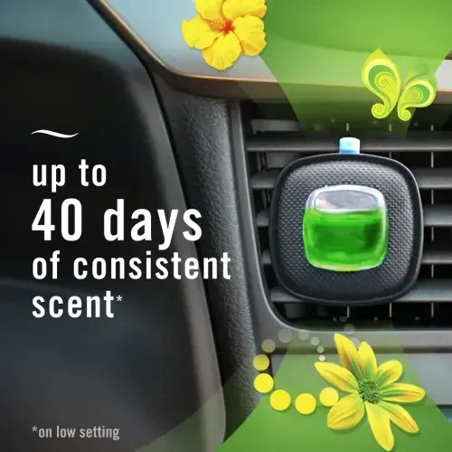 Febreze Car Air Freshener, Odor-Fighting Car Vent Clip, Gain Original, 3 Count - 4