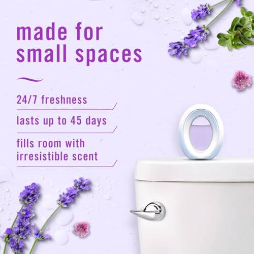 Febreze LIGHT Small Spaces Air Freshener Lavender, 2 count - 2