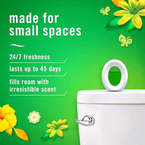 Febreze Small Spaces Air Freshener, Plug in Alternative Air Freshener for Home Long Lasting, Gain Original Scent, Bathroom Air Freshener, Closet Air Fresheners, Odor Fighter for Strong Odor (4 Count) - 2