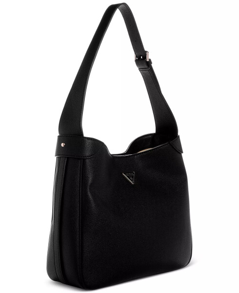 Fedora Medium Hobo Shoulder Bag Black - 4