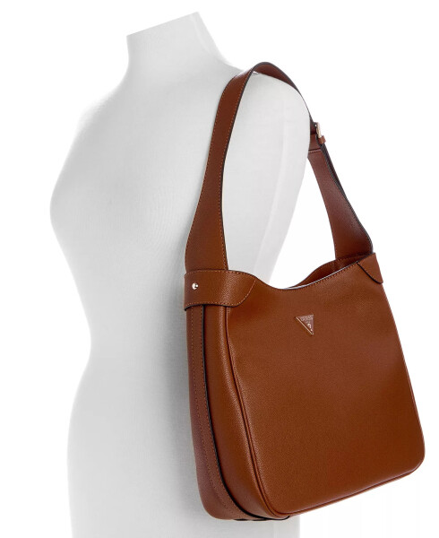 Fedora Medium Hobo Shoulder Bag Cognac - 2