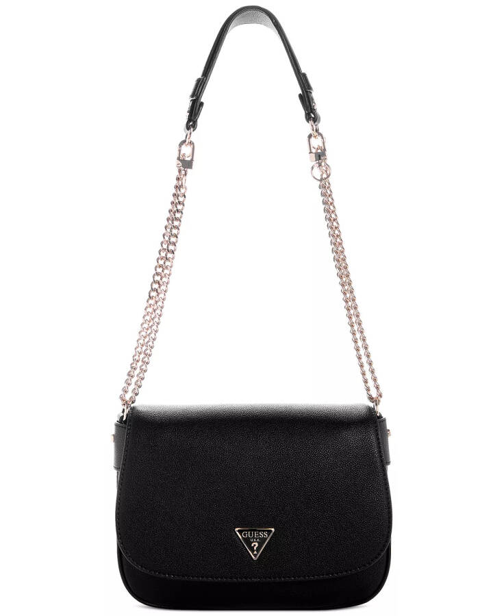 Fedora Small Flap Shoulder Bag Black - 1