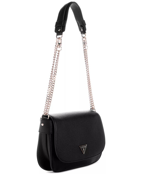 Fedora Small Flap Shoulder Bag Black - 4