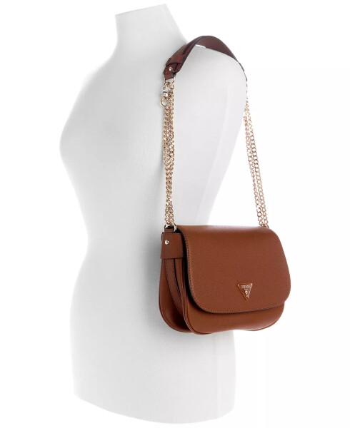 Fedora Small Flap Shoulder Bag Cognac - 6