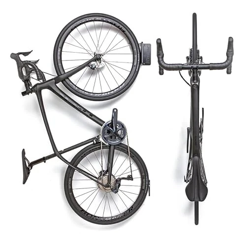 Feedback Sports Velo Hinge 2.0, Pivoting Bike Wall Mount, Vertical Bike Hanger, Space Saving Bike Storage, Fold Away Bike Hook, Garage Bike Rack - Feedback (1)