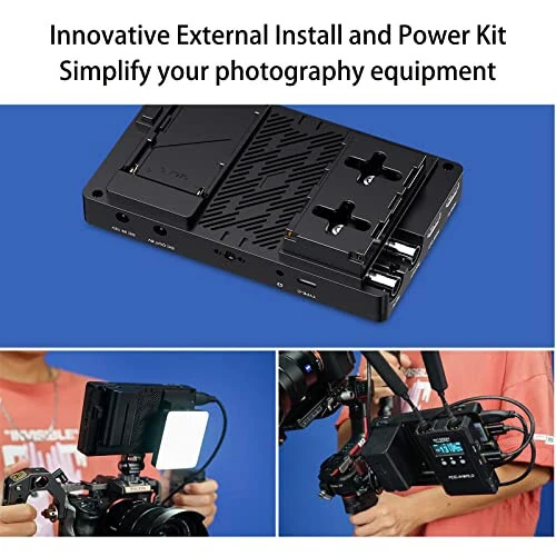 FEELWORLD FW568S 6-дюймовый монитор для камеры 1920x1080 IPS DSLR полевой монитор для камеры с FHD IPS 3G-SDI 4K HDMI F970 внешним питанием и комплектом установки - 6