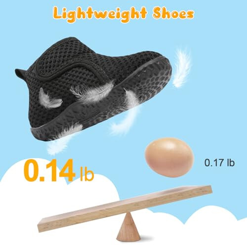 FEETCITY Lightweight Baby Sock Shoes Baby Walking Shoes Boys Girls Infant High-Top Shoes Baby BarefootShoes 12-18 Months - 33