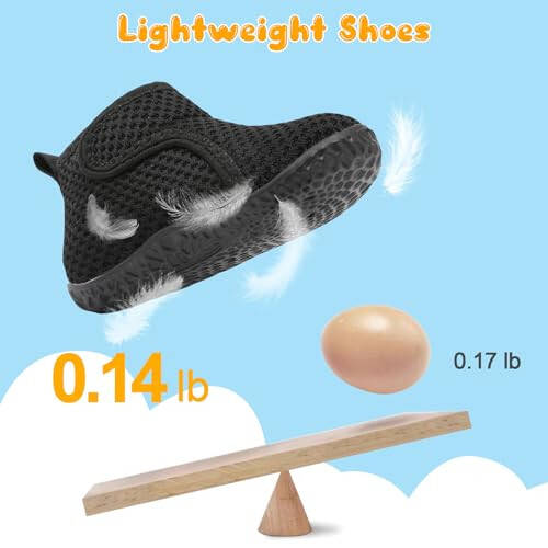 FEETCITY Lightweight Baby Sock Shoes Baby Walking Shoes Boys Girls Infant High-Top Shoes Baby BarefootShoes 12-18 Months - 33