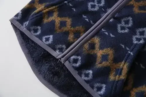 Feidoog Toddler Fleece Jacket Baby Boys Girls Hooded Zipper Long Sleeve Thick Warm Outerwear - 4