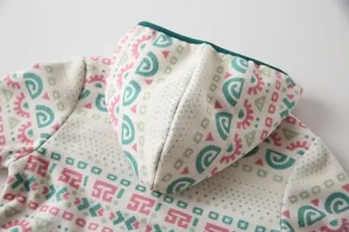 Feidoog Toddler Fleece Kurtka Chaqaloq O'g'il Bolalar Qizlar Kapüşonli Fermuar Uzun Qisma Qalin Issiq Ustki Kiyim - 5