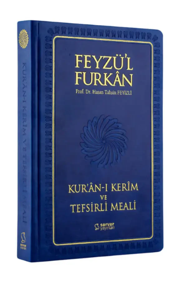 Feyzü'l Furkan Kur'ân-ı Kerîm Ve Tefsirli Meali Lacivert(ORTA BOY-KURANI KERİM VE MEAL-CİLTLİ) - 2