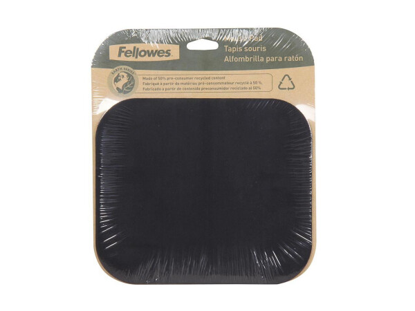 Fellowes Mouse Pad - Black - 9