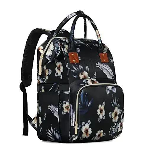 Femuar Diaper Bag Backpack Multifunction Maternity Diaper Bag for Baby Girls & Boys Large Capacity Travel Nappy Bags - 1