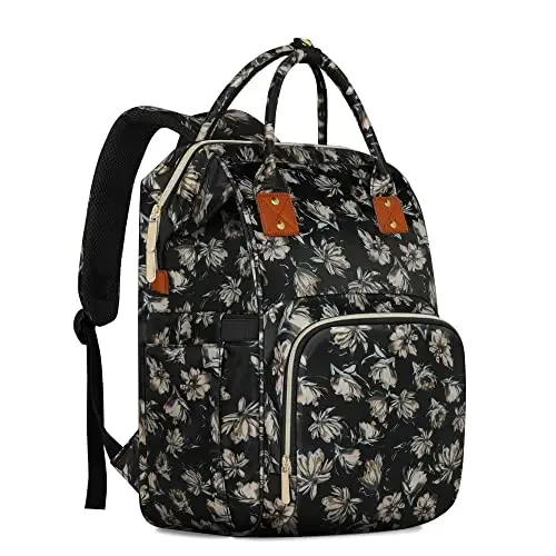 Femuar Diaper Bag Backpack Multifunction Maternity Diaper Bag for Baby Girls & Boys Large Capacity Travel Nappy Bags - 1