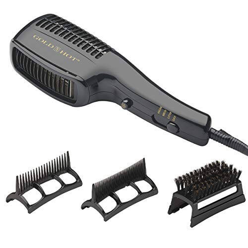Фен для волос Gold N Hot Professional 1875W, Черный - 1