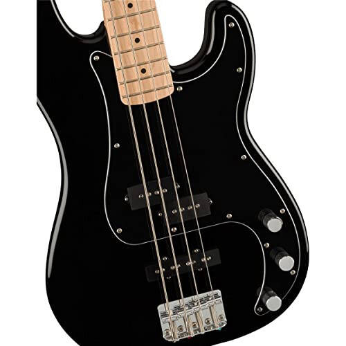 Fender 4 String Bass Guitar Packages, Right Hand, Black (0372981006) - 7