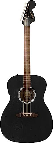 Fender 6 Telli Akustik Gitar, 2 Yıl Garantili, Sağ El, Siyah Üst (0973052111) - 1