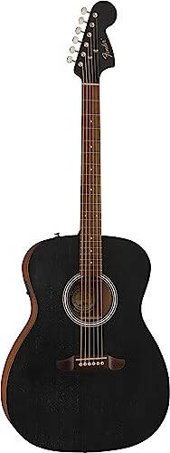 Fender 6 Telli Akustik Gitar, 2 Yıl Garantili, Sağ El, Siyah Üst (0973052111) - 6