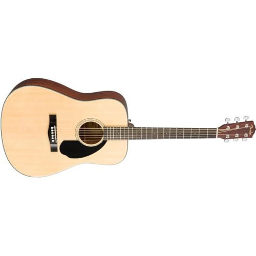 Fender CD-60S Dreadnought Akustik Gitar, 2 Yıllık Garanti, Doğal - 3