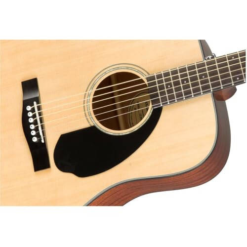 Fender CD-60S Dreadnought Akustik Gitar, 2 Yıllık Garanti, Doğal - 4