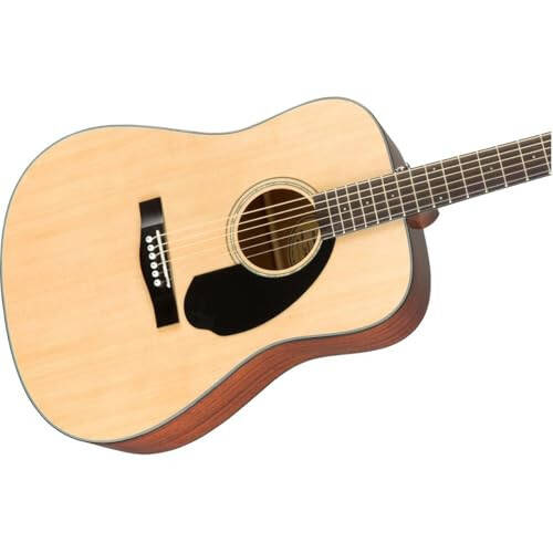 Fender CD-60S Dreadnought Akustik Gitar, 2 Yıllık Garanti, Doğal - 5