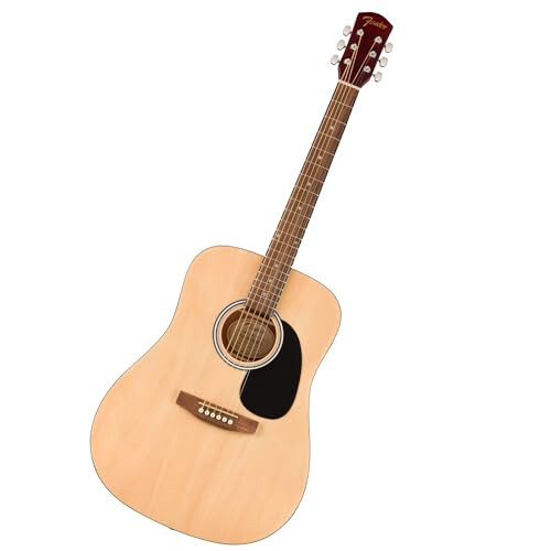 Fender FA-25 Dreadnought Akustik Gitar, Yeni Başlayanlar için Gitar, 2 Yıl Garantili, Ücretsiz Dersler Dahil, Doğal Renk - 1