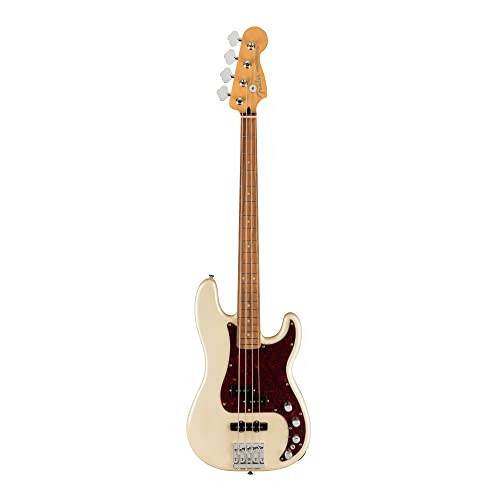 Fender Player Plus Precision Bas, Olimpik İnci, Pau Ferro Klavye - 1