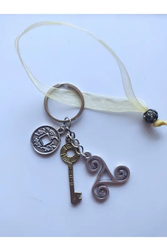 Feng Shui Symbol Triskelion Luck Key Teen Wol - 4