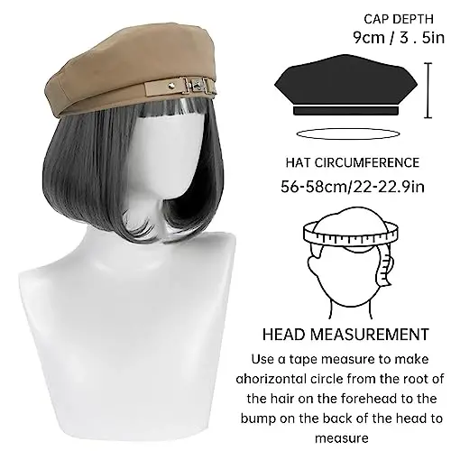 FEOYA Women’s French Beret Hat Cotton Solid Color Beanie Hat for All Season - 5