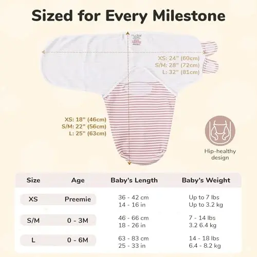 Mama Cheetah Baby Swaddle Blanket with Zipper, Newborn Swaddle Sack, Baby Swaddles Sleep Sack 0-3 Months, Baby Swaddle Wrap for Baby Boy & Girl, 3-Pack - 4