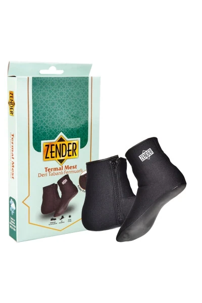 Fermuarli charmli termal poyabzal - zender