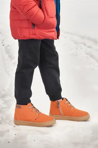 Fermuarli Erkak Chaqaloq Kundalik Bot Poyafzali - 3