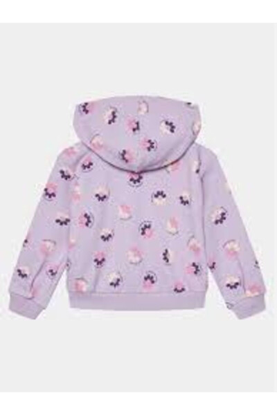 Fermuarlı Kız Bebek Sweatshirt - 2