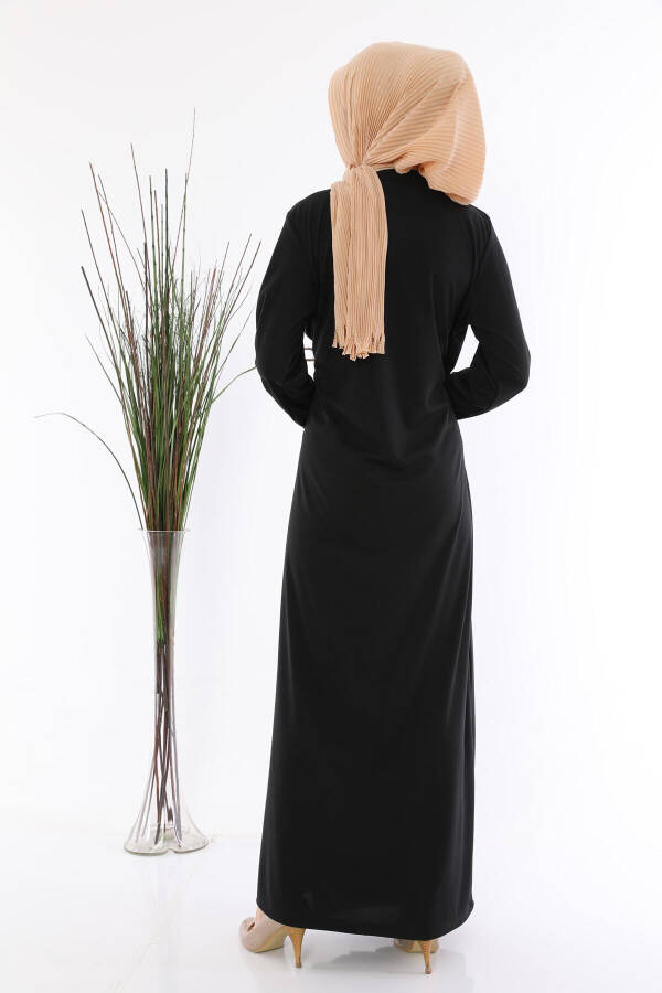 Fermural Prayer Dress Ferrace Black - 4