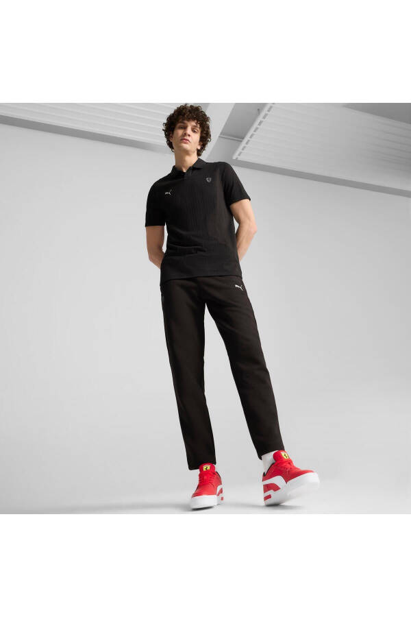 Ferrari Style Polo Jacquard Men's T-shirt - 13