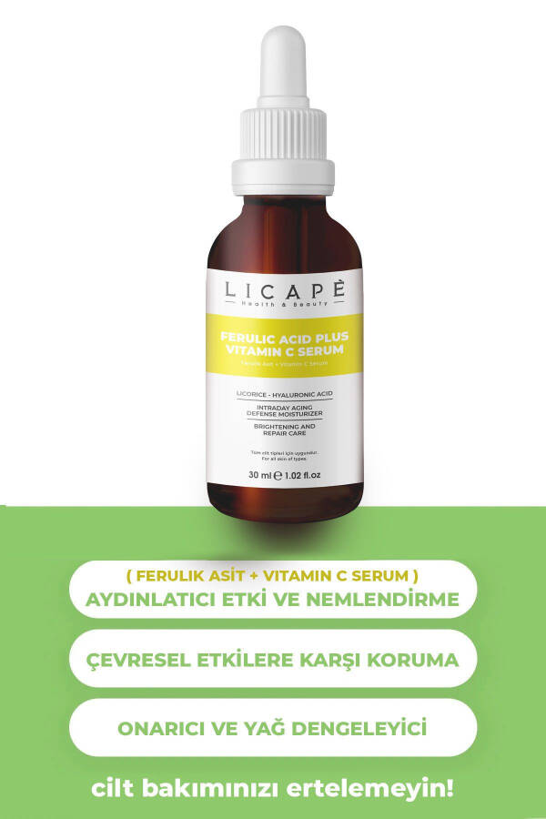 Ferulik Asit ve C Vitamini Serum 30ml - 5