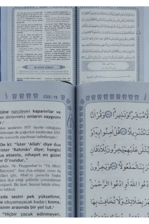 Feyzü'l Furkan Kur'ân-ı Kerîm Va Tafsirli Ma'ali Lâcivert(O'rta Bo'y-QURANI KARIM VA MA'AL-JILTLI) - 7