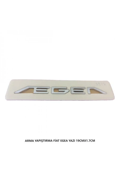 Fiat Egea Magistral Emblem Yopishtiruvchi 19cmx1.7cm 2879 - 3