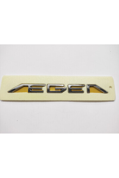 Fiat Egea Trunk Emblem Sticker 19cmx1.7cm 2879 - REPLAX