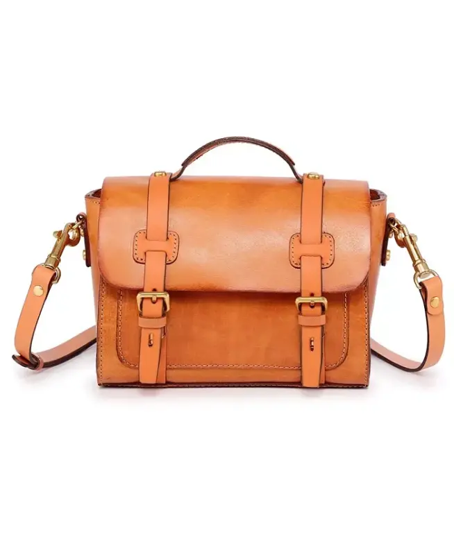Ficus Mini Charm Satchel Sumkasi - Karamel - OLD TREND