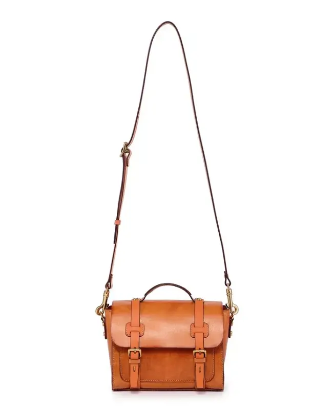 Ficus Mini Charm Satchel Sumkasi - Karamel - 9