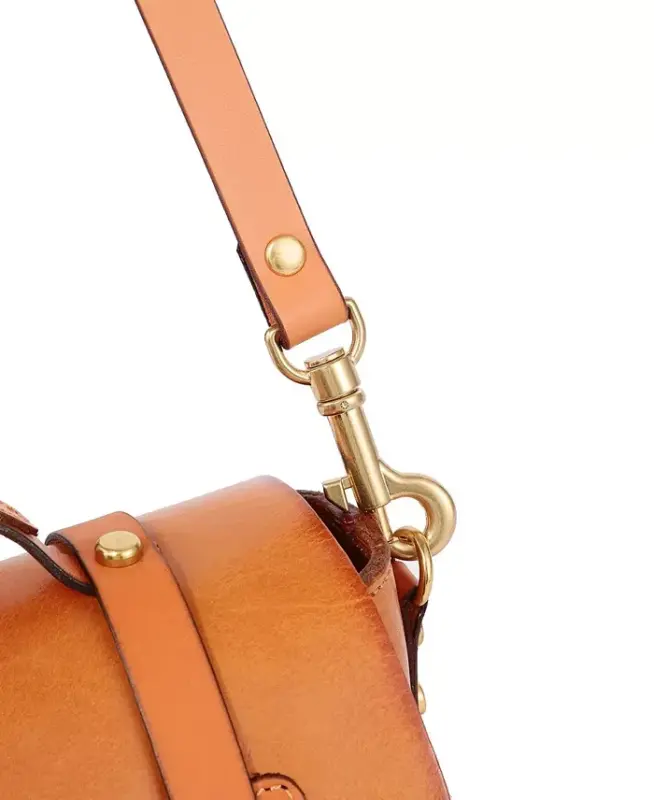 Ficus Mini Charm Satchel Sumkasi - Karamel - 12