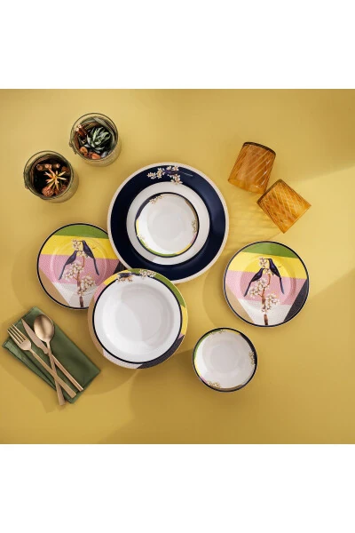 Fiesta Ovqat To'plami 24 Donas - Qushlar bilan - SCHAFER