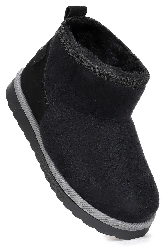 Filip Kız Çocuk Bot-Siyah - KIKO KIDS